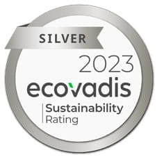 Silvermedalj EcoVadis 2023