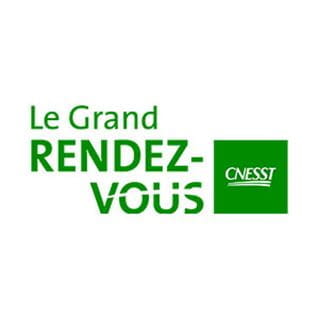 Logotyp mässa Le Grand Rendez-vous de la CNESST